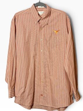Cutter & Buck University of Texas Longhorn Long Sleeve Button Down Shirt NWOT